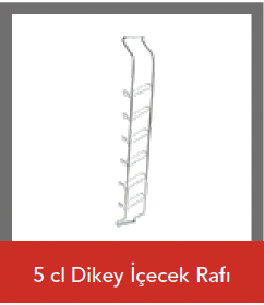 5 cl Dikey İçecek Rafı